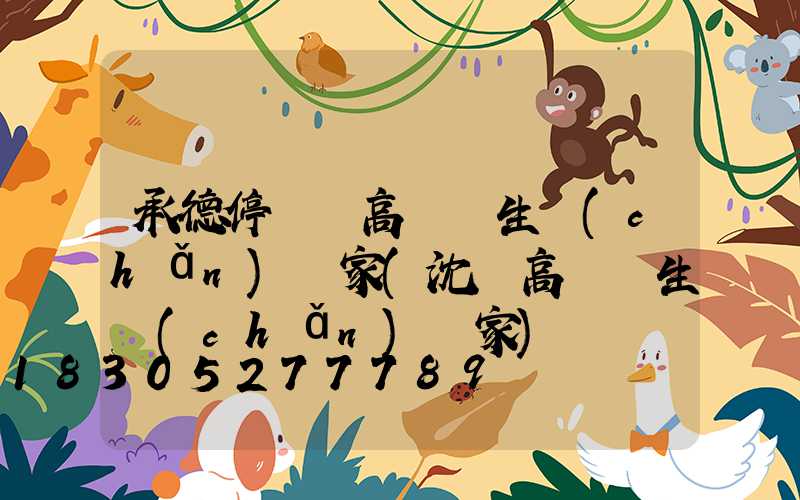 承德停車場高桿燈生產(chǎn)廠家(沈陽高桿燈生產(chǎn)廠家)