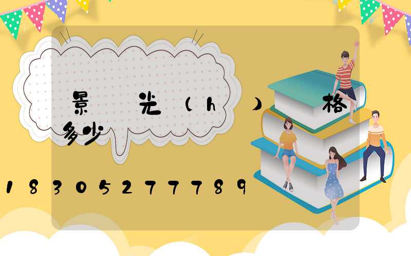 景觀燈光護(hù)欄價格多少