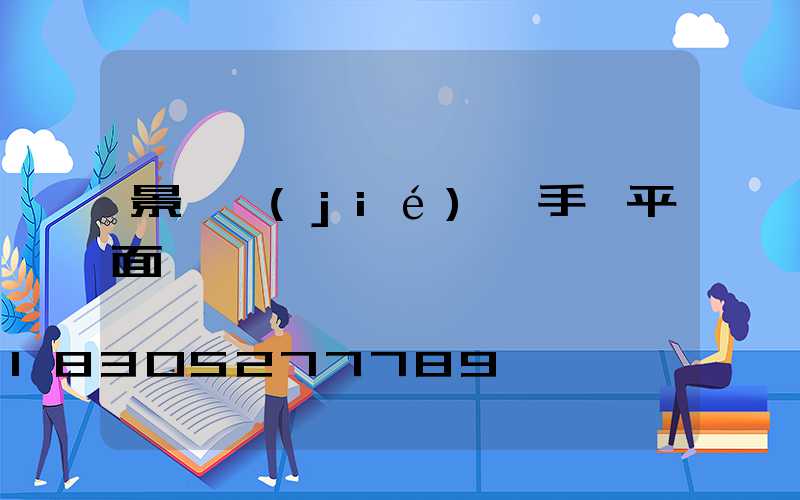 景觀節(jié)點手繪平面圖