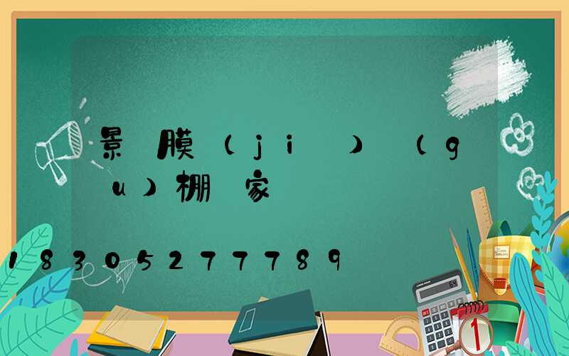 景觀膜結(jié)構(gòu)棚廠家