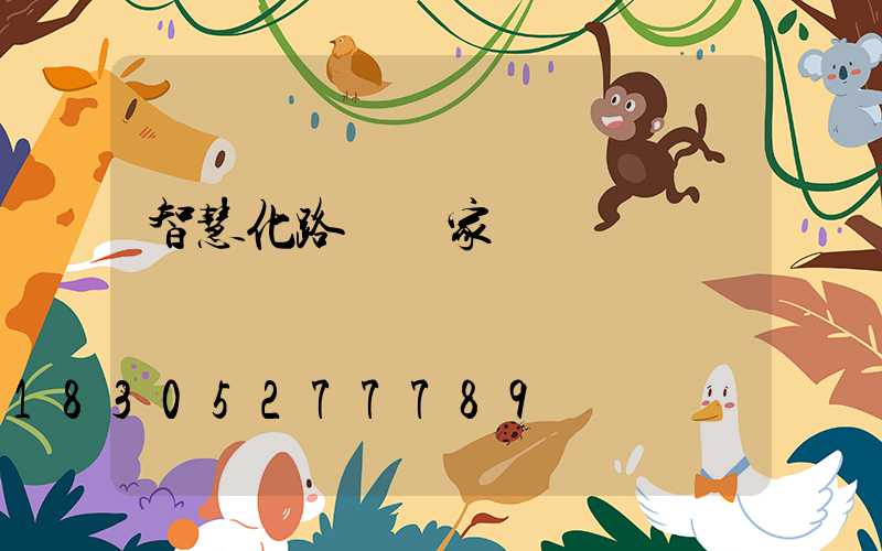 智慧化路燈廠家