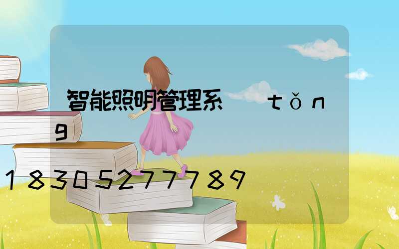智能照明管理系統(tǒng)