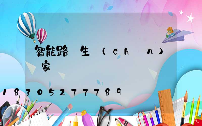 智能路燈生產(chǎn)廠家