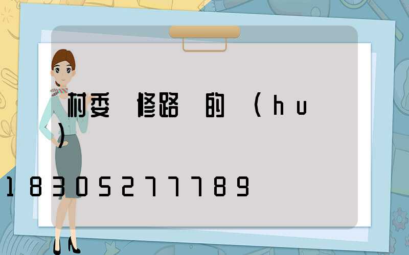 村委維修路燈的會(huì)議記錄