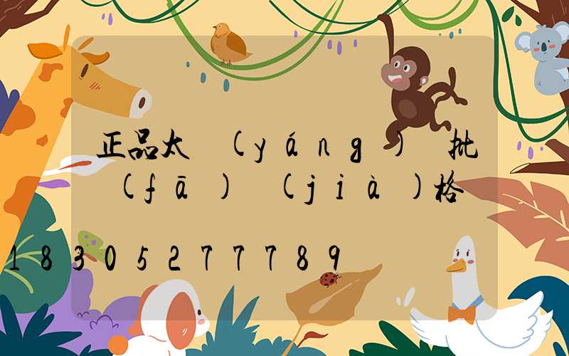 正品太陽(yáng)鏡批發(fā)價(jià)格