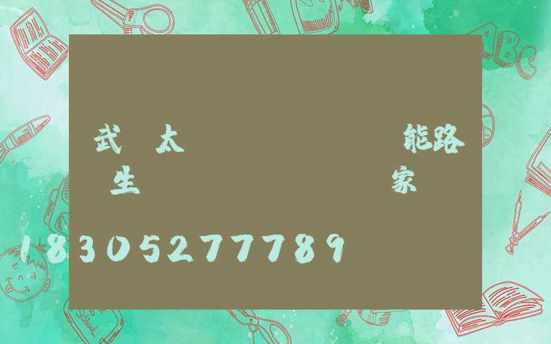 武漢太陽(yáng)能路燈生產(chǎn)廠家