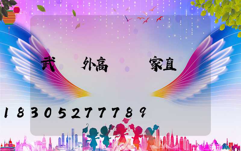 武漢戶外高桿燈廠家直銷