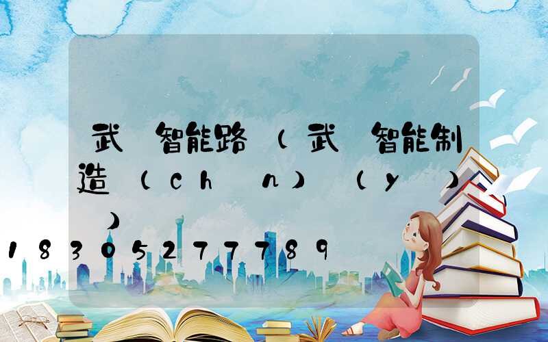 武漢智能路燈(武漢智能制造產(chǎn)業(yè)園)