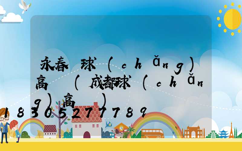 永春縣球場(chǎng)高桿燈(成都球場(chǎng)高桿燈)