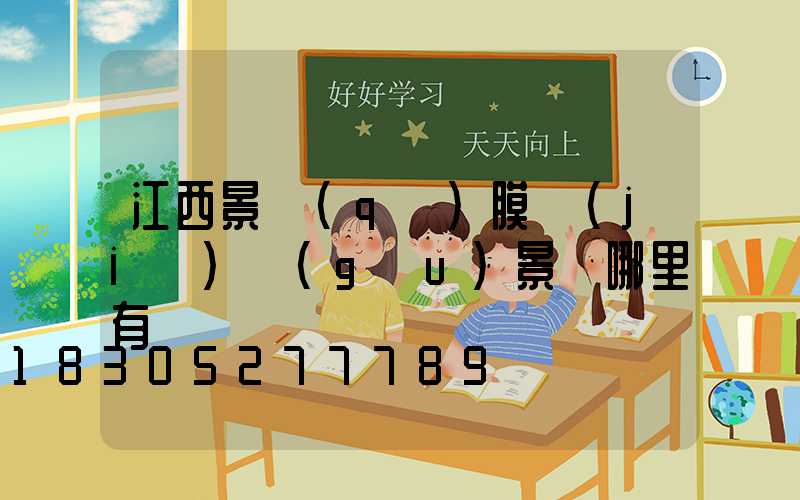 江西景區(qū)膜結(jié)構(gòu)景觀哪里有