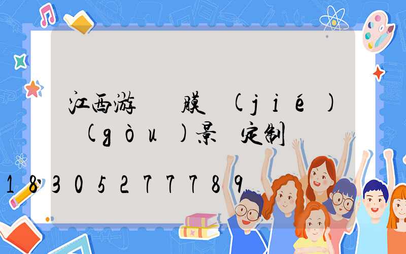 江西游樂園膜結(jié)構(gòu)景觀定制