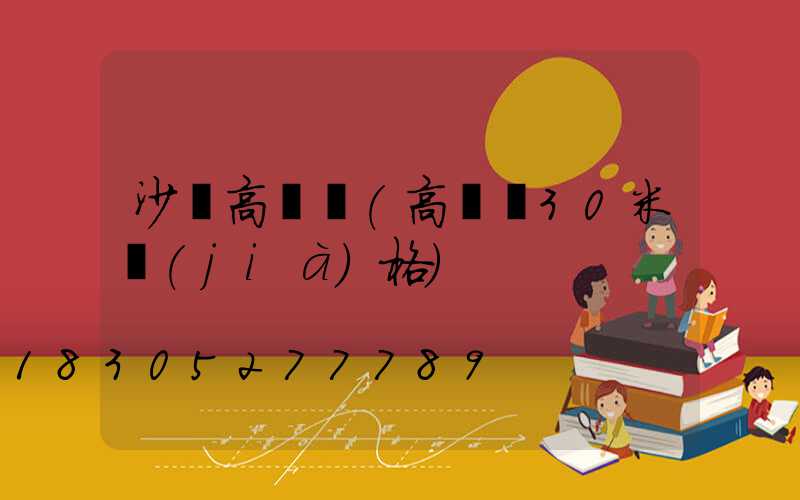 沙灘高桿燈(高桿燈30米價(jià)格)