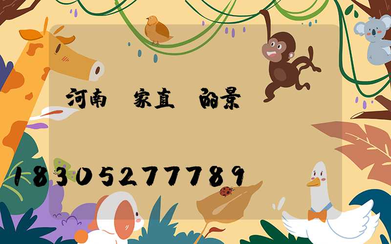 河南廠家直銷的景觀燈