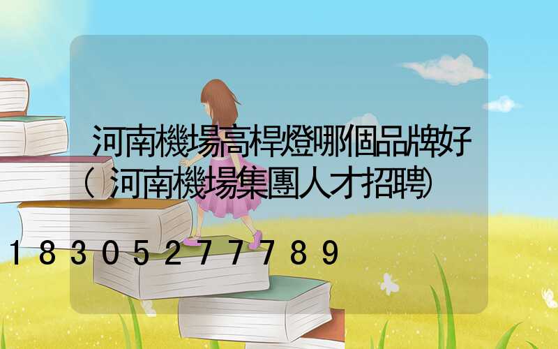 河南機場高桿燈哪個品牌好(河南機場集團人才招聘)