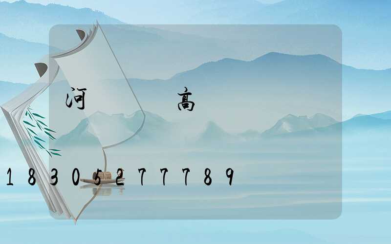 河間廣場燈高桿燈