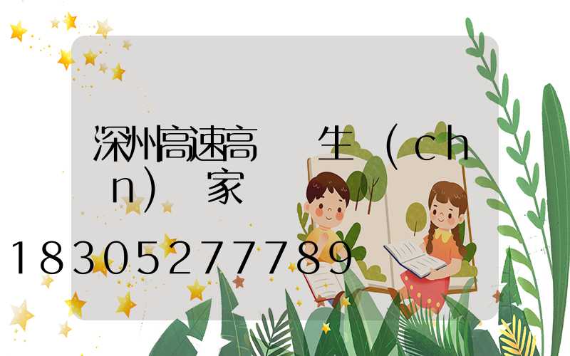深州高速高桿燈生產(chǎn)廠家