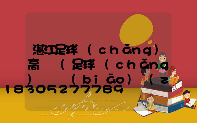 湛江足球場(chǎng)高桿燈(足球場(chǎng)燈桿標(biāo)準(zhǔn)高度是多少)