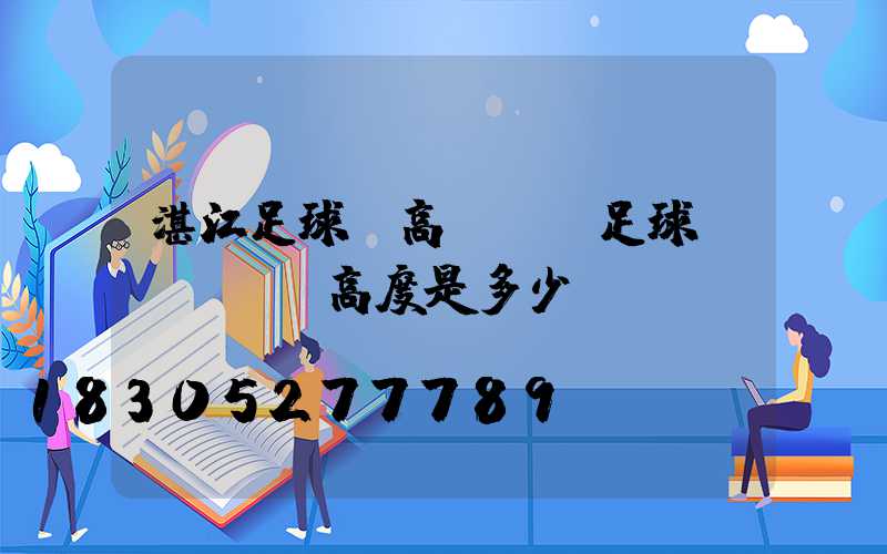 湛江足球場高桿燈(足球場燈桿標準高度是多少)
