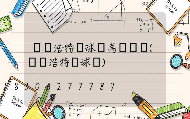 烏蘭浩特籃球場高桿燈廠(烏蘭浩特籃球館)