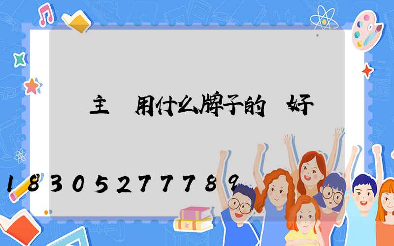 無主燈用什么牌子的燈好