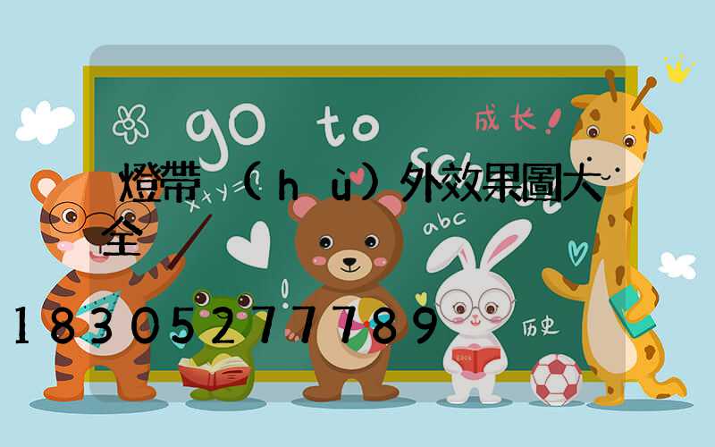 燈帶戶(hù)外效果圖大全