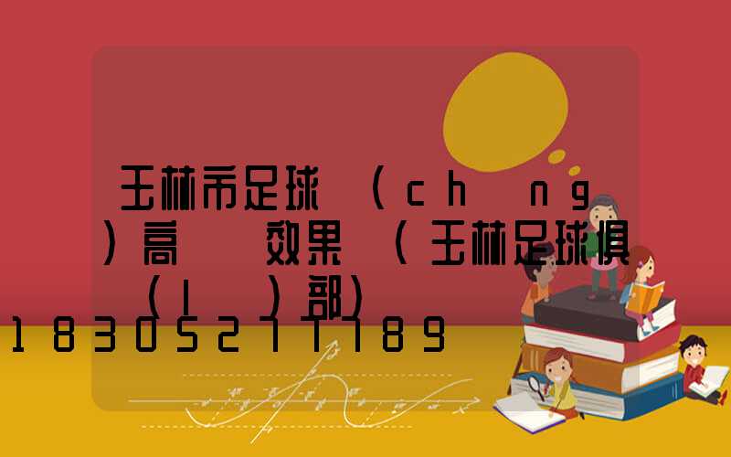 玉林市足球場(chǎng)高桿燈效果圖(玉林足球俱樂(lè)部)