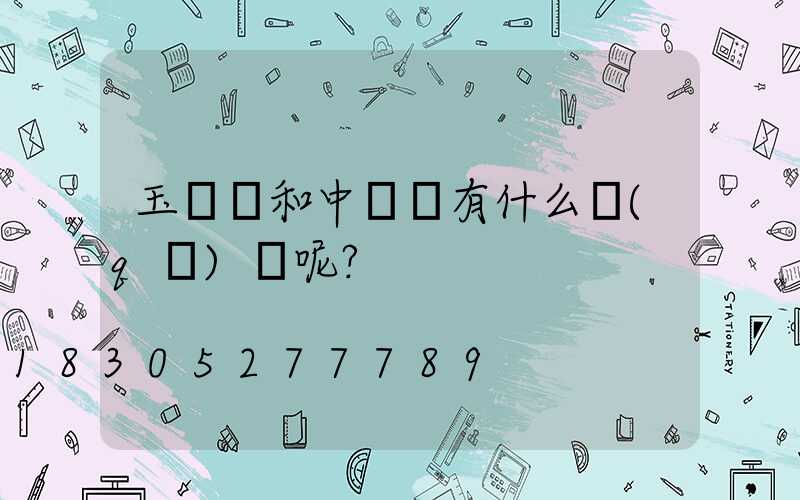 玉蘭燈和中華燈有什么區(qū)別呢？