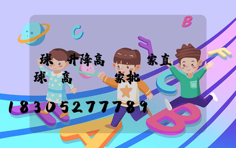 球場升降高桿燈廠家直銷(球場高桿燈廠家批發(fā))