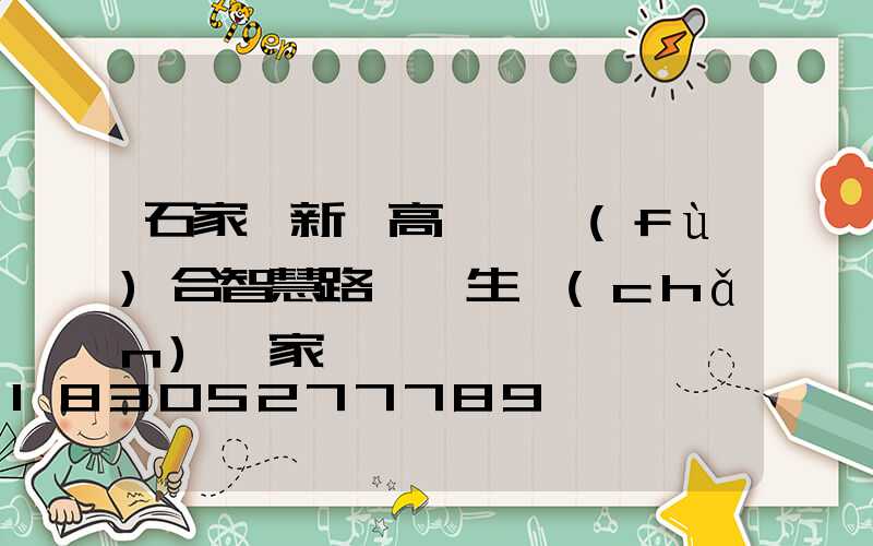 石家莊新樂高桿燈復(fù)合智慧路燈桿生產(chǎn)廠家