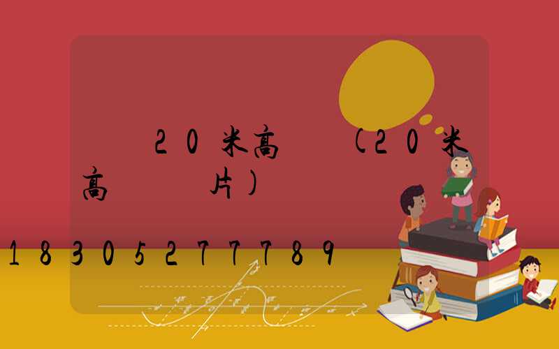 綿陽20米高桿燈(20米高桿燈圖片)