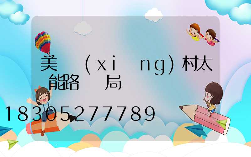 美麗鄉(xiāng)村太陽能路燈騙局