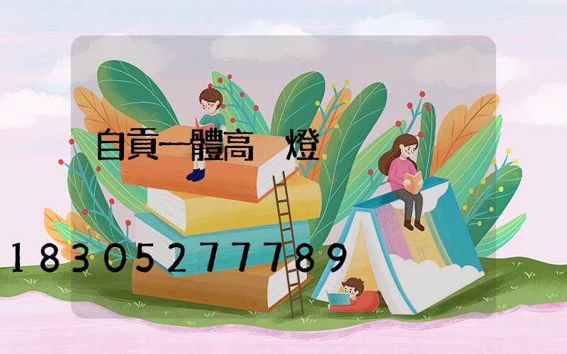自貢一體高桿燈