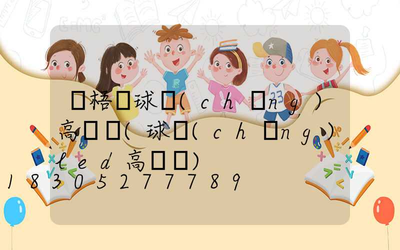 蒼梧縣球場(chǎng)高桿燈(球場(chǎng)led高桿燈)