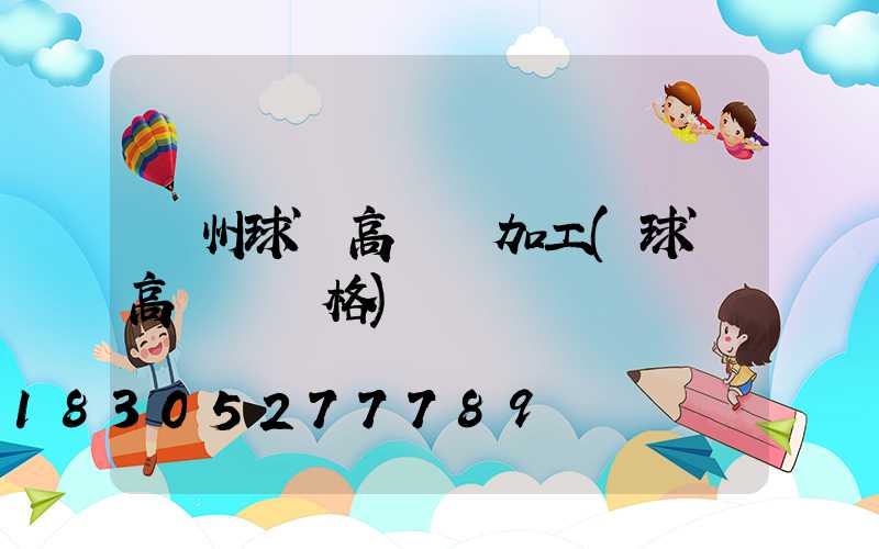 蘭州球場高桿燈加工(球場高桿燈價格)