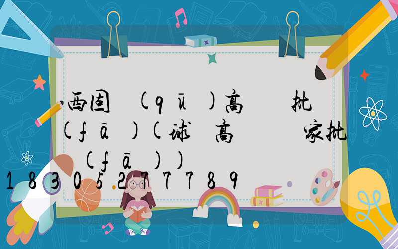 西固區(qū)高桿燈批發(fā)(球場高桿燈廠家批發(fā))