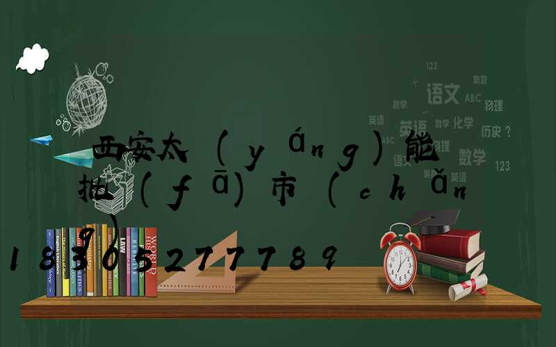 西安太陽(yáng)能燈批發(fā)市場(chǎng)