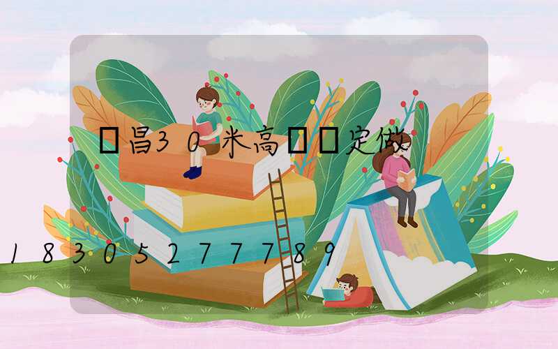 許昌30米高桿燈定做