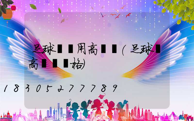 足球場專用高桿燈(足球場高桿燈價格)