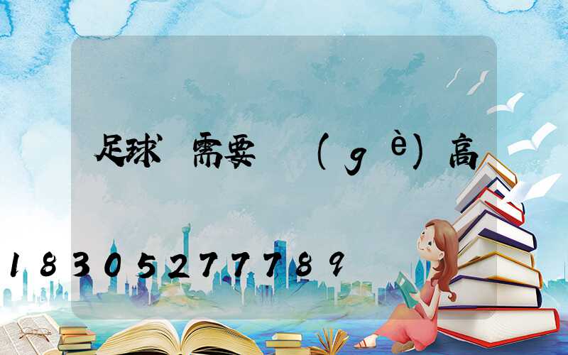 足球場需要幾個(gè)高桿燈桿