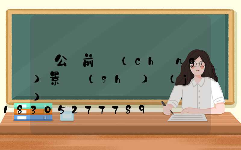 辦公樓前廣場(chǎng)景觀設(shè)計(jì)