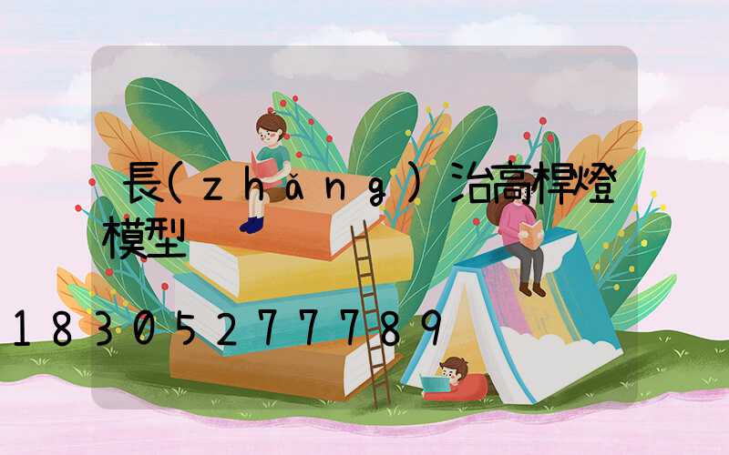 長(zhǎng)治高桿燈模型
