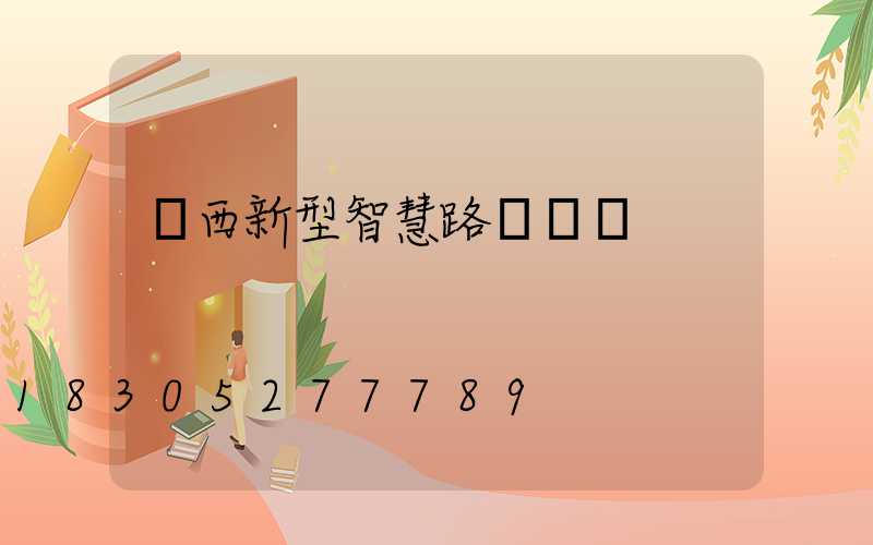 陜西新型智慧路燈燈桿