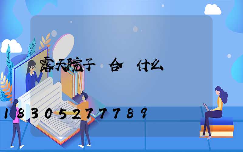 露天院子適合鋪什么磚