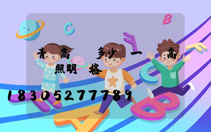 青島高桿燈多少錢一個(高桿燈照明價格)