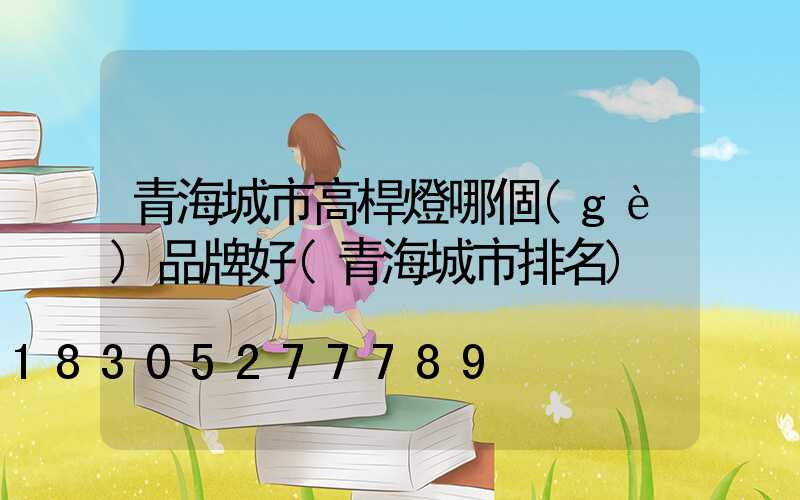 青海城市高桿燈哪個(gè)品牌好(青海城市排名)