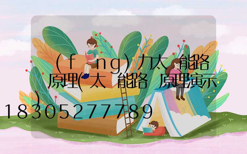 風(fēng)力太陽能路燈原理(太陽能路燈原理演示)