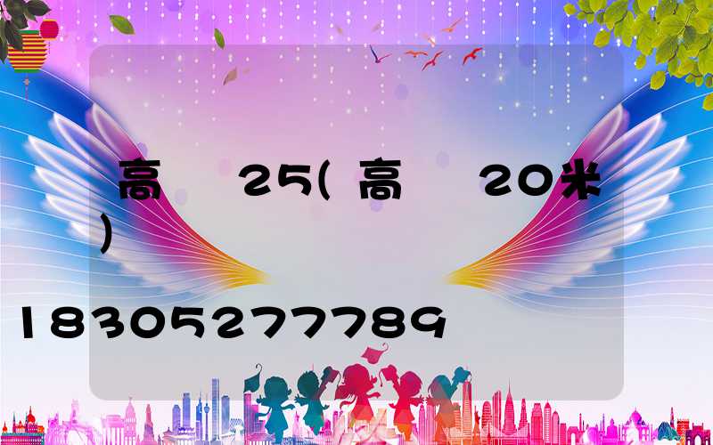 高桿燈25(高桿燈20米)
