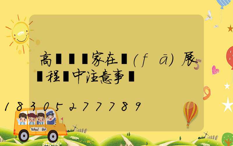 高桿燈廠家在發(fā)展過程當中注意事項