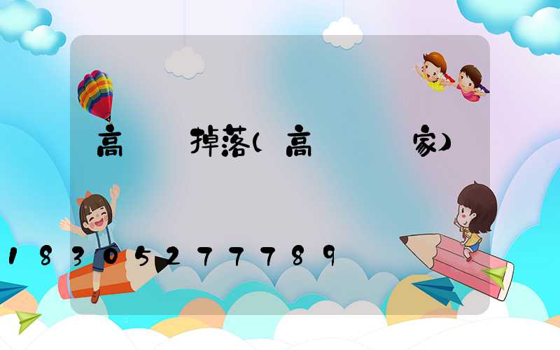 高桿燈掉落(高桿燈廠家)