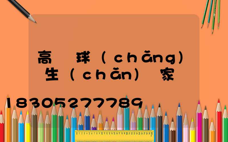 高桿燈球場(chǎng)燈生產(chǎn)廠家